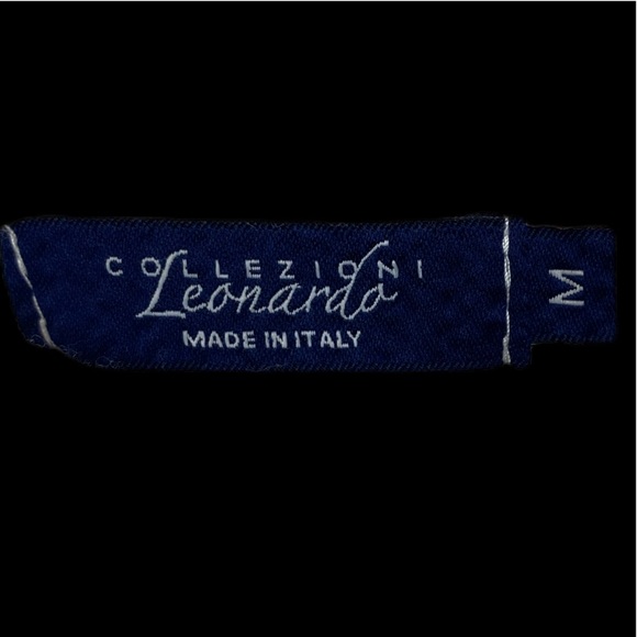 Leonardo Collection Open Knit Floral Sweater Med - Picture 6 of 7